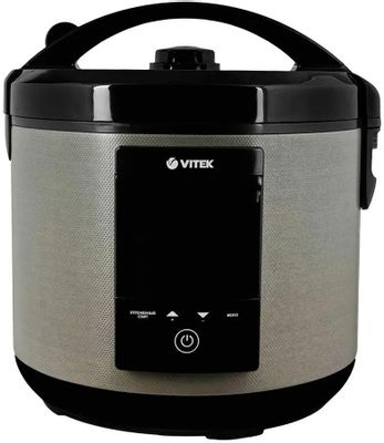 Обзор товара мультиварка Vitek VT-4271, 900Вт, бежевый/черный [4271-vt ...