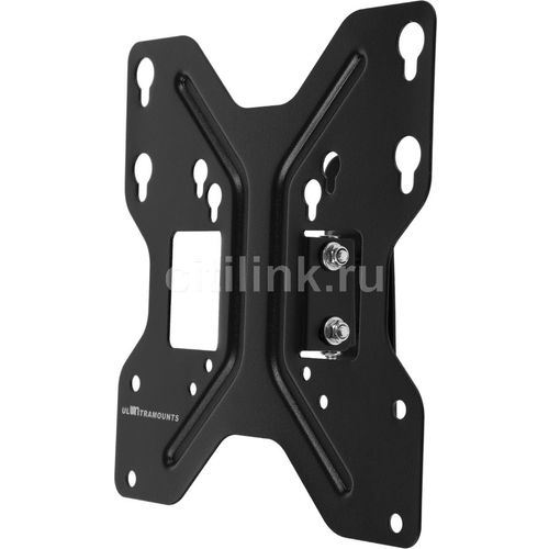 Кронштейн для телевизора ULTRAMOUNTS UM863, 23-42″, настенный, наклон, черный