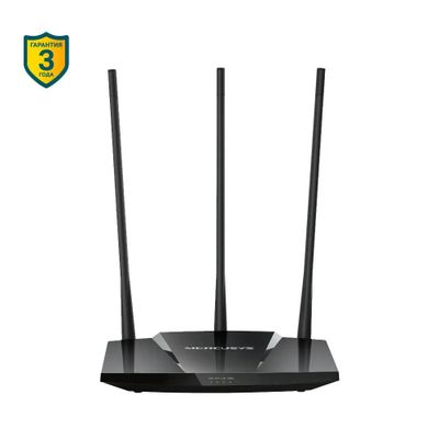 Wi-Fi роутер MERCUSYS MW330HP,  N300,  черный