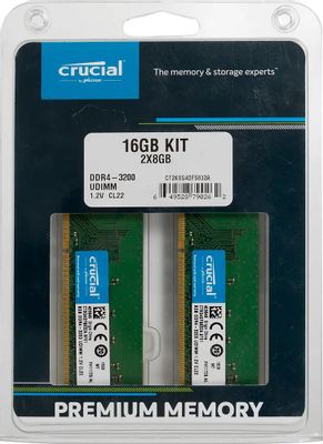 Crucial CT2K8G4DFS832A DDR4 2x 8 3200 DIMM Ret 1145719