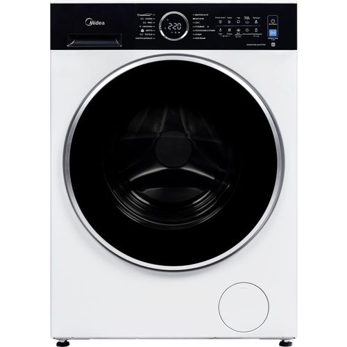 Стиральная машина Midea MF205W105WB/W-RU, с фронтальной загрузкой, 10.5кг, 1400об/мин, инверторная
