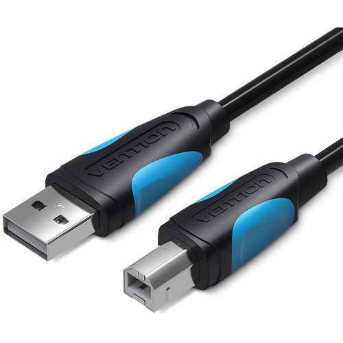 Кабель USB2.0 VENTION VAS-A16-B500, USB 2.0 A(m) - USB B(m), круглое, 5м