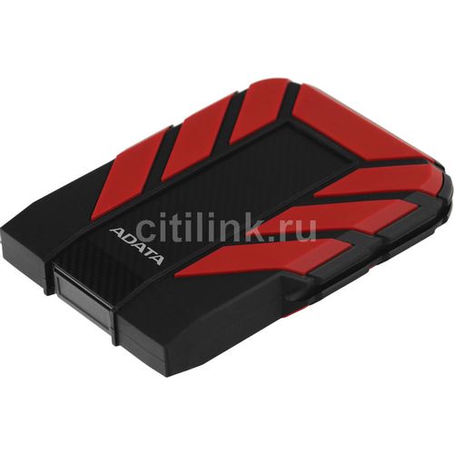 1ТБ Внешний диск HDD A-Data DashDrive Durable HD710Pro, USB 3.0, красный [ahd710p-1tu31-crd]