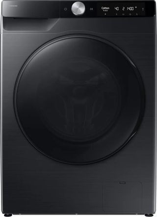 Стиральная машина Samsung WD11DG6B85BBLP, с фронтальной загрузкой, 11кг, 1400об/мин, с паром, с сушкой, инверторная