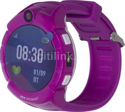 Смарт-часы JET Kid Sport, 50мм, 1.44", лиловый / лиловый [sport lilac ...