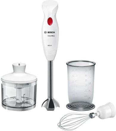 Блендер Bosch CleverMixx MSM24500, погружной, белый