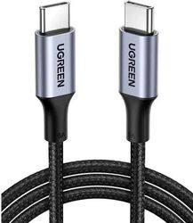 Изображение товара Кабель UGREEN US316,  USB Type-C (m) -  USB Type-C (m),  2м,  5A,  черный [70429]