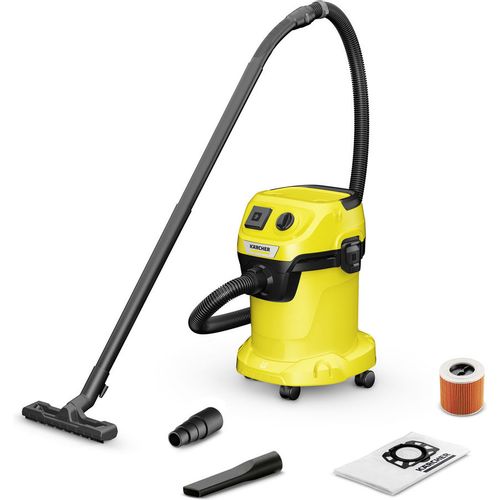 Строительный пылесос Karcher WD 3 P V-17/4/20, желтый [1.628-170.0]