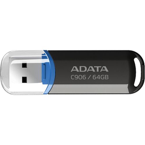 Флешка 64GB A-DATA Classic C906, USB 2.0, Черный AC906-64G-RBK