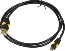 Изображение товара Кабель 2A Smooth Connector, micro USB (m) - USB (m), 1м, 2A, черный