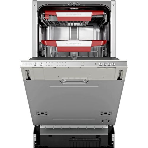Встраиваемая посудомоечная машина KUPPERSBERG GIM 4592, узкая, ширина 44.8см, полновстраиваемая, загрузка 10 комплектов