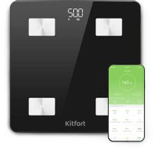 Изображение товара Электронные напольные весы KitFort КТ-836 до 180 кг с Bluetooth