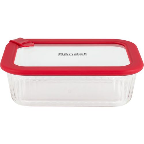 Контейнер Rondell Savvy RD-2066, 1.0л, прямоугольная, стекло, прозрачный