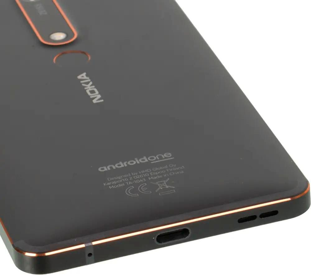 Отзывы на Смартфон Nokia 6.1 Dual Sim, черный в интернет-магазине СИТИЛИНК  (1052864)