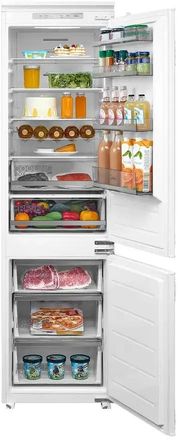Встраиваемый холодильник Midea MDRE414FGE01, No Frost, 334л, 197.7см