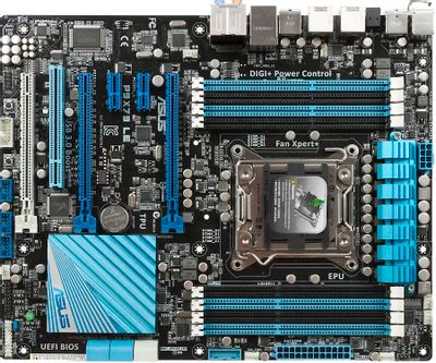 Материнская плата ASUS P9X79 LE/C/SI, LGA 2011, Intel X79, ATX, Ret