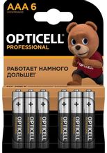Изображение товара AAA Батарейка OPTICELL Professional LR03,  6 шт.