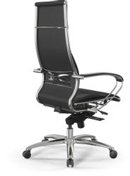 Кресло МЕТТА Samurai Lux, экокожа, до 150кг, черный