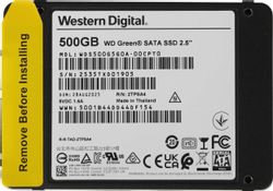 500ГБ SSD накопитель WD Green 2.5"