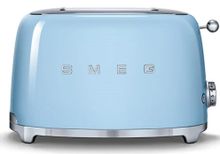 Тостер SMEG TSF01PBEU, голубой пастельный – купить в Ситилинк | 1168587