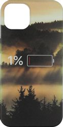 Чехол (клип-кейс) GRESSO Meridian, для iPhone 13, черный/бежевый
