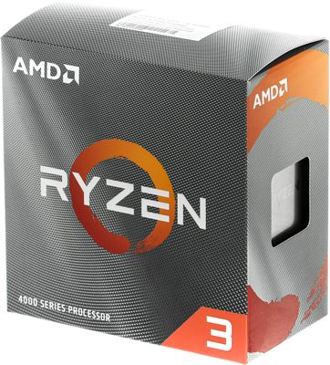 Процессор AMD Ryzen 3 4100, AM4,  BOX [100-100000510box]