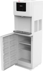 Кулер HOTFROST V8020C, напольный, компрессорный, push - кран, белый