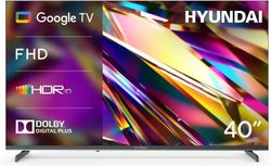 Изображение товара 40" Телевизор Hyundai H-LED40BS5011 FULL HD, СМАРТ ТВ, Google TV, черный