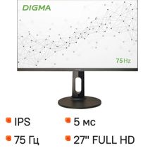 Изображение товара 27 дюймовый монитор Digma Progress 27P605F Full HD IPS 75Hz с HDMI DisplayPort