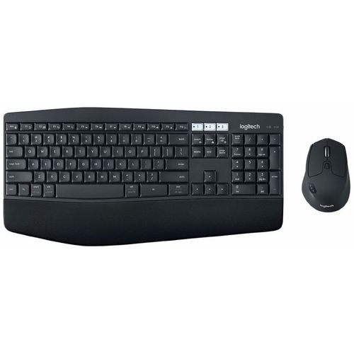 Комплект (клавиатура+мышь) Logitech MK850, USB, беспроводной, заводское нанесение кириллицы, черный [920-008232]