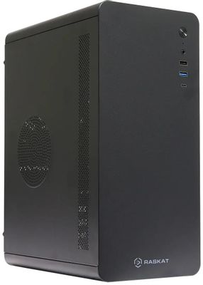 Компьютер RASKAT Standart 300 Intel Core i3 12100,  DDR4 8ГБ, 256ГБ(SSD),  Intel UHD Graphics 730,  без операционной системы,  черный [standart300185508]