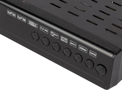 Ресивер DVB-T2 Telefunken TF-DVBT262, черный – купить в Ситилинк | 1450040