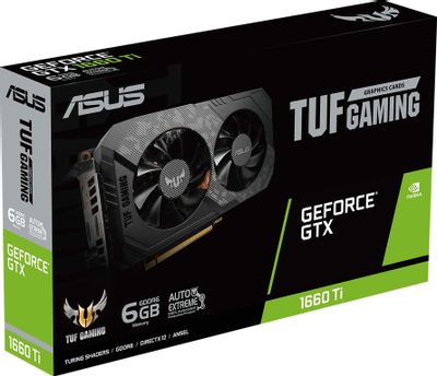 ASUS NVIDIA GeForce GTX 1660TI TUF GTX1660TI 6G EVO GAMING 6 GDDR6 Ret 1586994