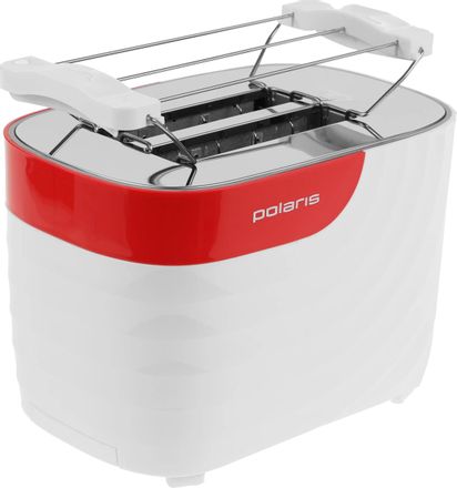 Тостер Polaris PET 0720, белый/красный
