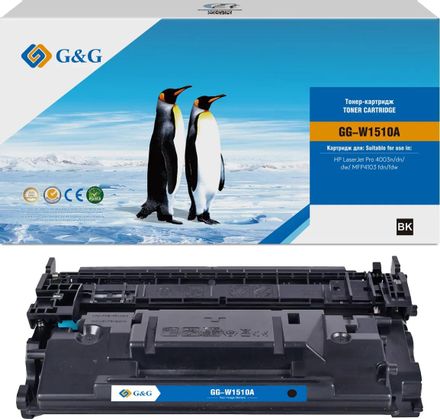 Картридж G&G GG-W1510A, W1510A, черный / GG-W1510A