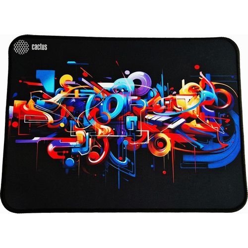 Коврик для мыши Cactus Graffiti ткань, 400х300х3мм [cs-mpc-pro10xl]