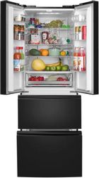 Холодильник трехкамерный MAUNFELD MFF180NFBE01 Total No Frost, French Door, инверторный