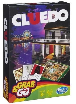Настольная игра HASBRO GAMING Клуэдо дорожная [b0999121]