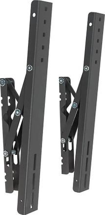Кронштейн для телевизора Holder PTS-4011, 37-65", настенный, наклон,  металлик [pts-4011 metallic]