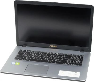 Ноутбук ASUS VivoBook N705FN-GC015 90NB0JP1-M01170, 17.3", Intel Core i5 8265U 1.6ГГц, 4-ядерный, 8ГБ DDR4, 1000ГБ,  128ГБ SSD,  NVIDIA GeForce  Mx150 - 2 ГБ, Endless, серый