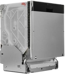 Встраиваемая посудомоечная машина Bosch SMV4HMX25Q, серебристый