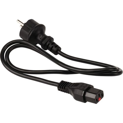 Шнур питания Lanmaster (LAN-PP13L/SH-1.5-BK) C13-Schuko проводник.:3x0.75мм2 1.5м 220В 10А черный