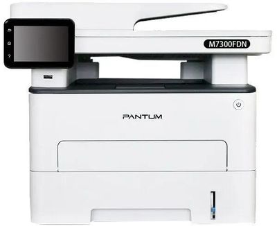 МФУ лазерный Pantum M7300FDN черно-белая печать, A4, цвет белый ...