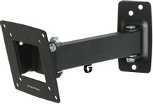 Изображение товара Кронштейн для телевизора Kromax OPTIMA-103 черный, поворотно-выдвижной настенный