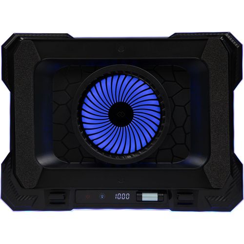 Подставка для ноутбука Digma D-NCP190-1x100RGB, 19", 428х316х58 мм, 2хUSB, вентиляторы 1 х 140 мм, 1280г, черный
