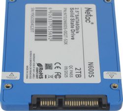 2ТБ SSD накопитель NETAC N600S NT01N600S-002T-S3X 2.5"