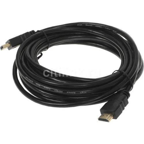 Кабель аудио-видео KINGPRICE KP-HDMI-v1.4-5m, HDMI (m) — HDMI (m), ver 1.4, омедненный, 5м, черный