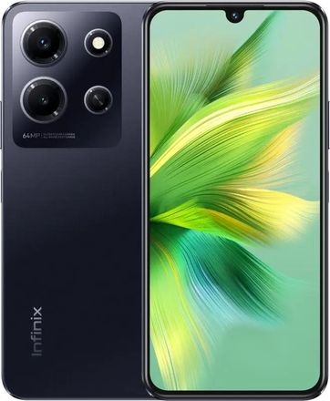 Смартфон INFINIX Note 30i 8/128Gb,  6.66",  AMOLED,  60Гц,  5000мAч,  2 nano SIM,  черный