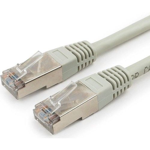 Патч-корд CABLEXPERT PP6-10M литой (molded), FTP, кат.6, 10м, 4 пары, 24AWG, алюминий омедненный, многожильный, серый