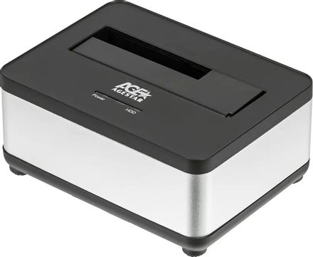 Док-станция для HDD AgeStar 3UBT7, серебристый